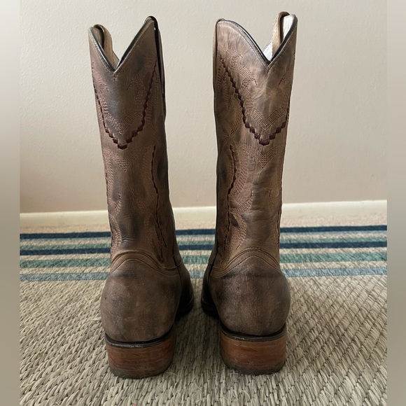 Womens Rockin Leather Boots size 8.5 - Picture 3 of 4